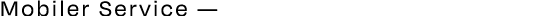 Mobiler Service —